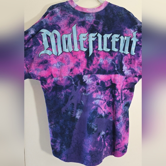Disney Parks Maleficent Tie Dye Spirit Jersey Size L - Picture 2 of 11